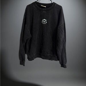 YoungLA Black Crewneck Sweater